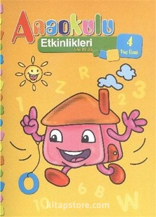 Eğlenceli Sanat ve Beceri Sarı Kitap 3 Yaş