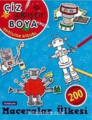 Dev Makineler Çiz Yapıştır Boya