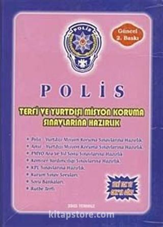Polis Terfi ve Yurtdışı Misyon Koruma Sınavlarına Hazırlık Soru Bankası Hüseyin Cüneydioğlu 10 İndirim