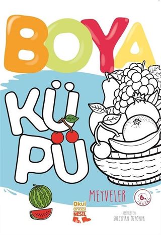 Boya Küpü Meyveler Boya Küpü Serisi