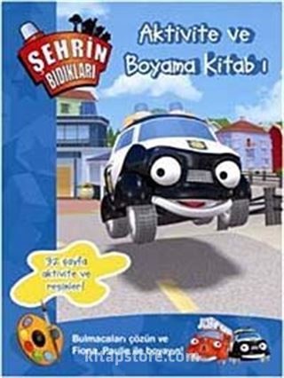 Şehrin Bıdıkları Aktivite Kitabı ve Boyama Kitabı
