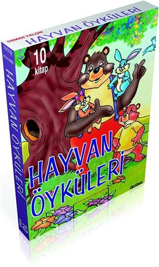 Hayvan Öyküleri Seti 10 Kitap Takım 2 Sınıflar İçin