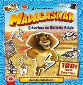 Madagaskar Penguenleri Çıkartma ve Aktivite Kitabı