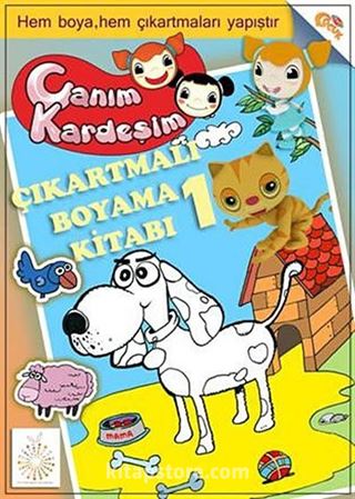 Kukuli Oyun Zamanı Çıkartmalı Boyama Kitabı