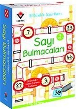 MATEMATİK BULMACALARI EĞİTİCİ KARTLAR
