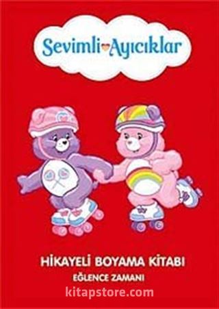 Eğlence Zamanı Hikayeli Boyama Kitabı Sevimli Ayıcıklar