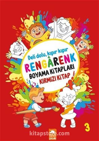 Rengarenk Boyama Kitabı Serisi Rengarenk Boyama Kitabı 3