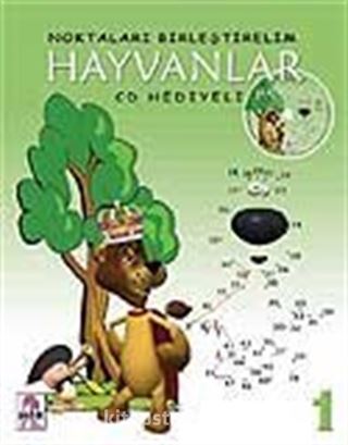 Noktaları Birleştirelim 1 Hayvanlar CD Hediyeli