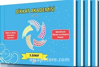Dikkat Akademisi 3 Sınıf Seti 4 Kitap