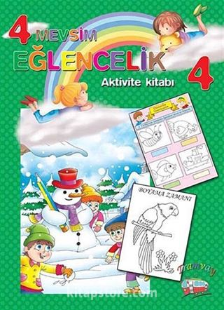 4 Mevsim Eğlencelik Aktivite Kitabı 3