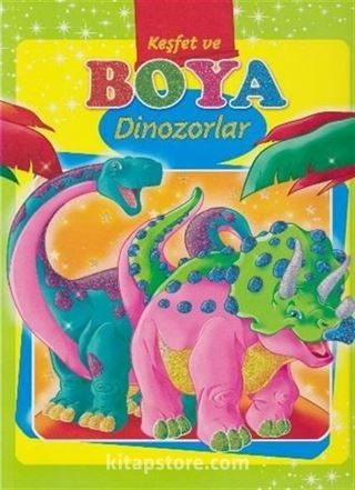 Dinozorlar Çıkartma Kitabı