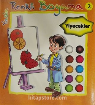 Renkli Boyama 2 Yiyecekler