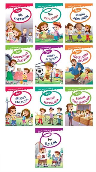 Sosyal Becerilerim Serisi 10 Kitap Takım