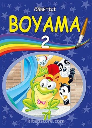Eğlenceli Boyama Seti 10 Kitap