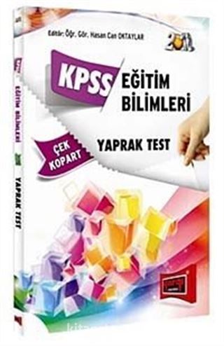2024 KPSS Eğitim Bilimleri Program Geliştirme Çek Kopart Yaprak Test
