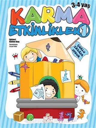 Karma Etkinlikler Seti 6 Kitap Takım