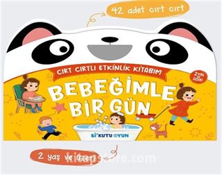 Cırt Cırtlı Etkinlik Kitabım Bebeğimle Bir Gün 2 Yaş