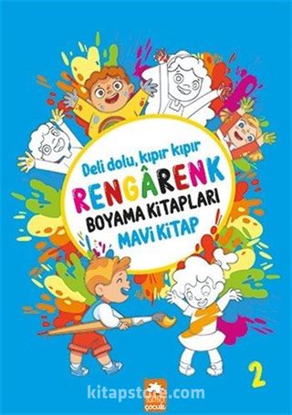 Rengarenk Boyama Kitabı Serisi Rengarenk Boyama Kitabı 2