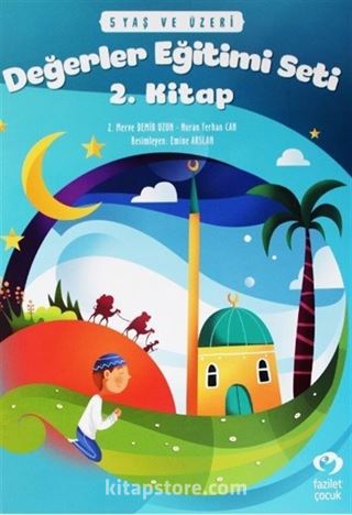 6 Yaş ve Üzeri Değerler Eğitimi Seti 8 Kitap Nuran Ferhan Can 20 İndirim