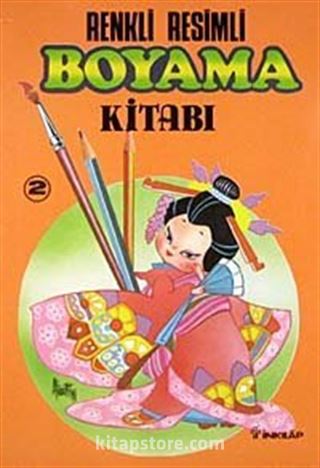 Renkli Resimli Boyama Kitabı Tk