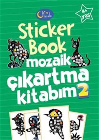 Mozaik Sticker Çıkartma Kitabı Lacivert