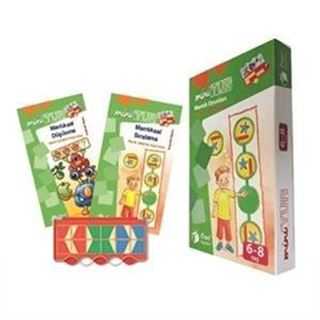 Mini YUP 6 8 Mantık Oyunları 2 Kitapçık 1 Kontrol Aracı