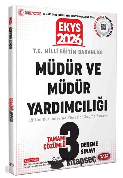 MEB EKYS Müdür ve Müdür Yardımcılığı Sınavı 5 Deneme