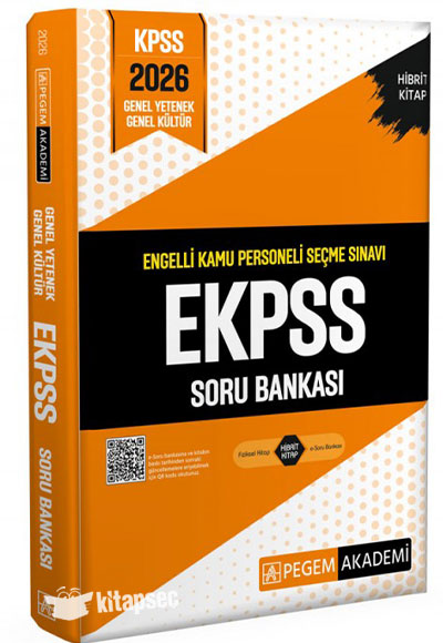 2026 E KPSS Engelli Kamu Personeli Seçme Sınavı Soru Bankası