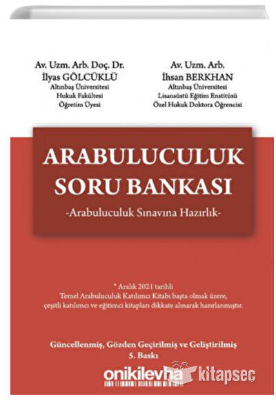 Arabuluculuk Soru Bankası