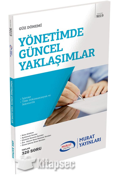 Yönetimde Güncel Yaklaşımlar Kod 9019 Murat Yayınları