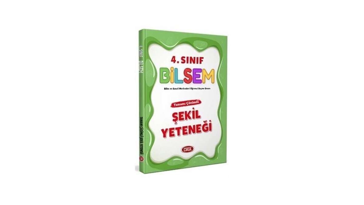 Data Yayınları 4 Sınıf Bilsem Tamamı Çözümlü Şekil Yeteneği