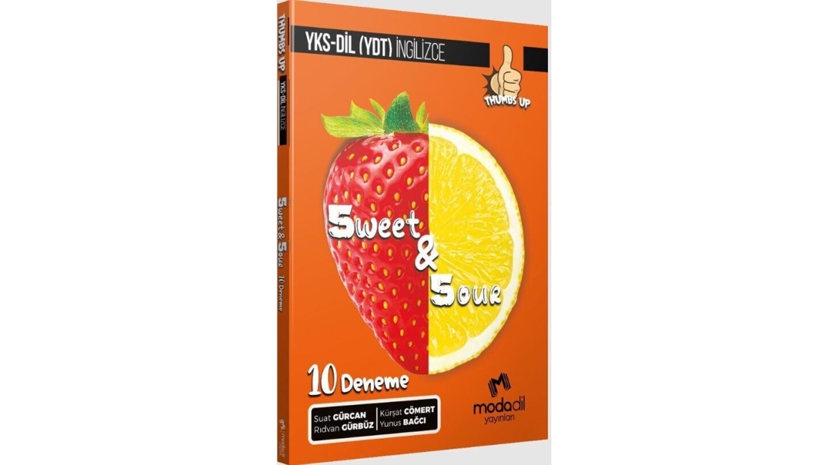 Modadil Yayınları YKS DİL Thumbs Up 10 Deneme Sweet Sour