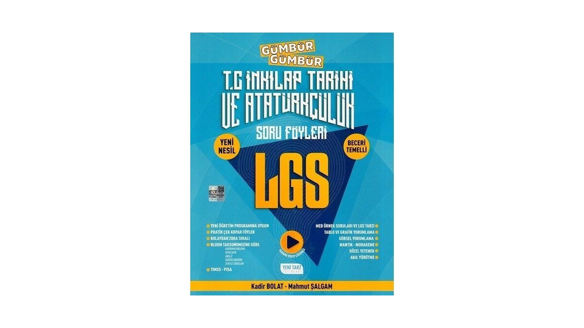8 Sınıf LGS T C İnkılap Tarihi ve Atatürkçülük Gümbür Gümbür Soru Föyleri