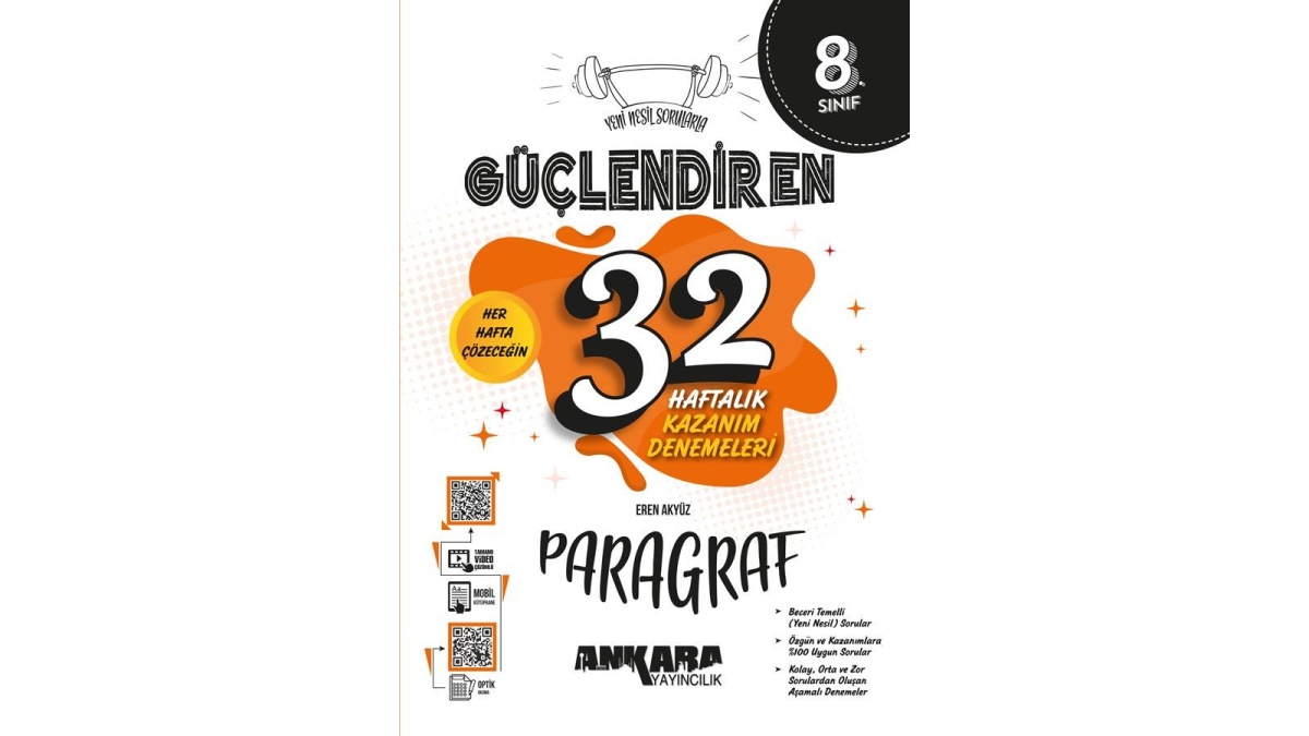 8 Sınıf LGS Türkçe Süreç İzleme Sınavı 36 Lı Deneme