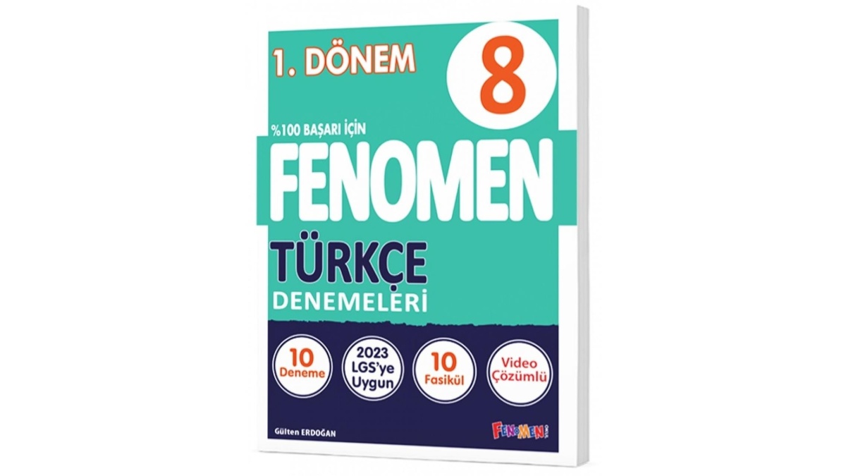 Fenomen Okul Yayınları 8 Sınıf Türkçe Fenomen 20 li Deneme