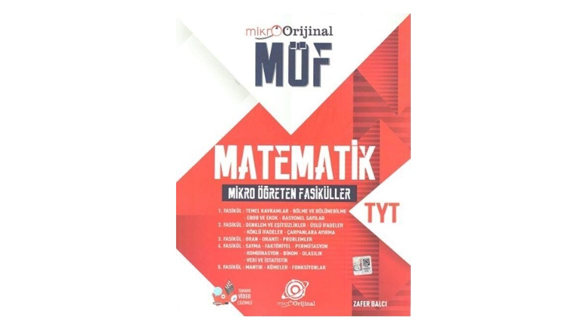 AYT Matematik MÖF Mikro Öğreten Fasiküller