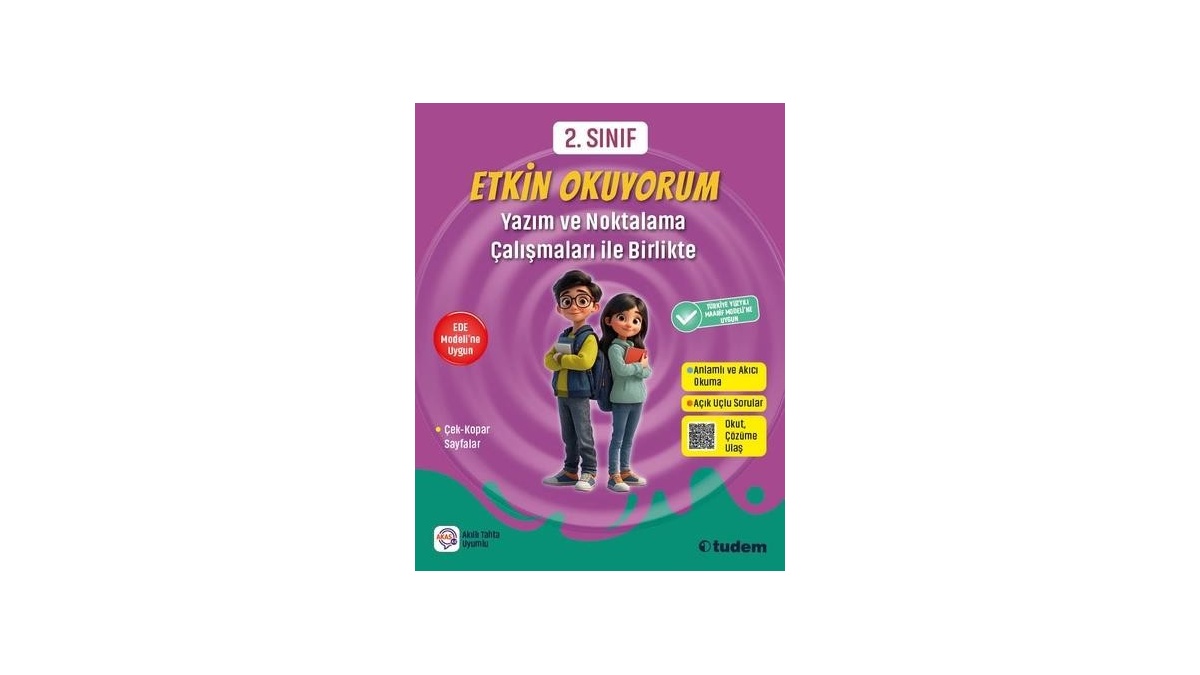 2 SINIF ETKİN OKUYORUM GÜNCEL TUDEM