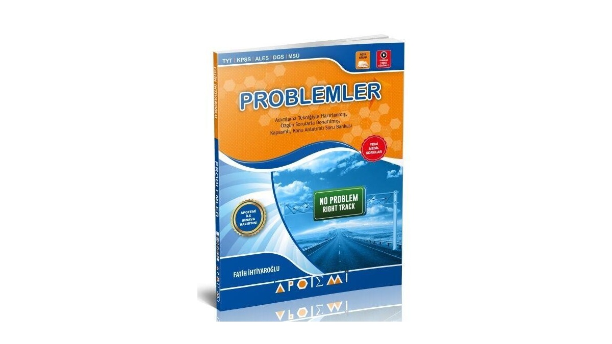 TYT KPSS ALES DGS MSÜ Problemler Apotemi Yayınları