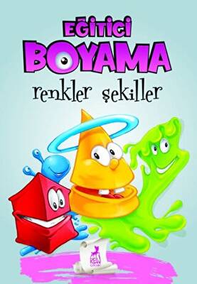 Eğitici Öğretici Boyama Renkler Şekiller
