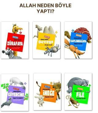 Allah Neden Böyle Yaptı 6 Kitap Takım