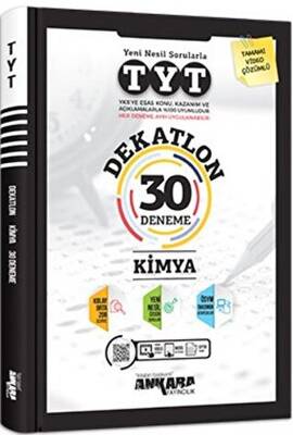 TYT Kimya Dekatlon 30 Deneme