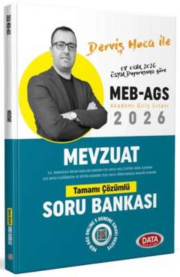 Derviş Hoca ile 2025 AGS Mevzuat Tamamı Çözümlü Soru Bankası