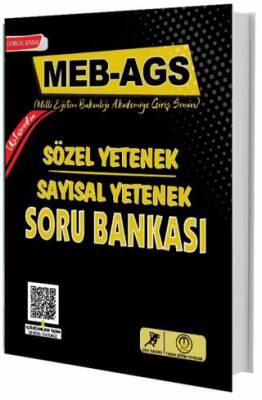 Tasarı Yayınları 2025 MEB AGS Sayısal Sözel Yetenek Soru Bankası