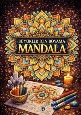 Büyükler İçin Boyama Mandala