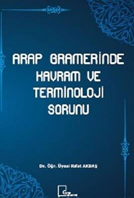Arap Gramerinde Kavram ve Terminoloji Sorunu
