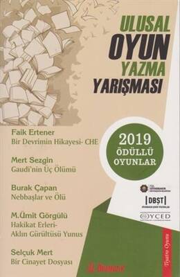 Ulusal Oyun Yazma Yarışması 2019 Ödüllü Oyunlar
