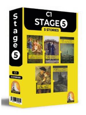 İngilizce Hikaye Stage 5 5 li Hikaye Seti Kutu Tanıtım C1 Seviyelerinde Kare Kod Okumalı