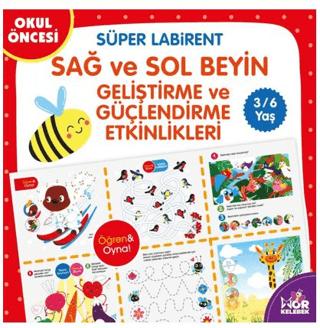 Süper Labirent Sağ ve Sol Beyin Geliştirme ve Güçlendirme Etkinlikleri