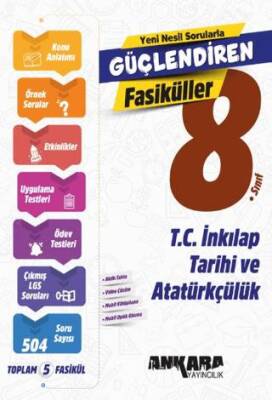 8 Sınıf T C İnkılap Tarihi ve Atatürkçülük Güçlendiren Fasiküller