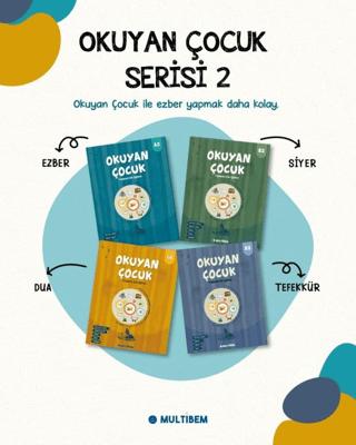 Yaşayan Din Eğitimi Okuyan Çocuk Set 2 4 Kitap